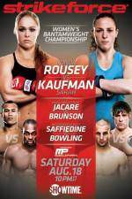 Watch Strikeforce Rousey vs Kaufman Nowvideo