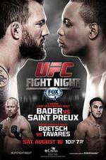 Watch UFC Fight Night 47: Bader Vs. Preux Nowvideo