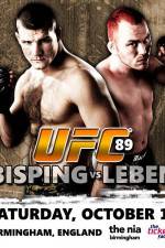 Watch UFC 89: Bisping v Leben Nowvideo