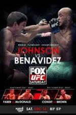 Watch UFC On Fox Johnson vs Benavidez II Nowvideo