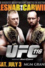 Watch UFC 116: Lesnar vs. Carwin Nowvideo