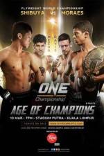 Watch ONE FC 25 Age Of Champions Nowvideo
