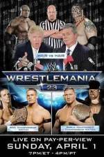 Watch WrestleMania 23 Nowvideo