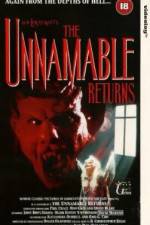 Watch The Unnamable II: The Statement of Randolph Carter Nowvideo