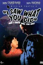 Watch I Saw What You Did Nowvideo