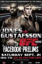 Watch UFC 165 Facebook Prelims Nowvideo