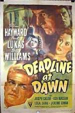 Watch Deadline at Dawn Nowvideo