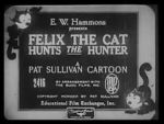 Watch Felix the Cat Hunts the Hunter (Short 1926) Nowvideo
