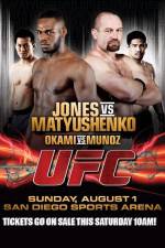 Watch UFC Live Jones vs. Matyushenko Nowvideo