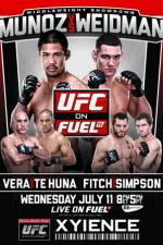 Watch UFC on FUEL 4: Munoz vs. Weidman Nowvideo