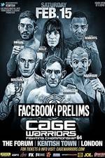 Watch Cage Warriors 64 Facebook Preliminary Fights Nowvideo