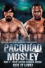 Watch WBO Boxing Manny Pacquiao vs Shane Mosley Nowvideo
