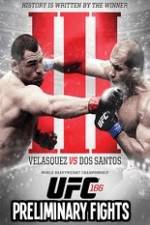 Watch UFC 166: Velasquez vs. Dos Santos III Preliminary Fights Nowvideo
